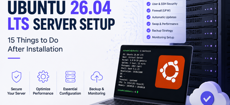 Ubuntu 26.04 LTS server setup