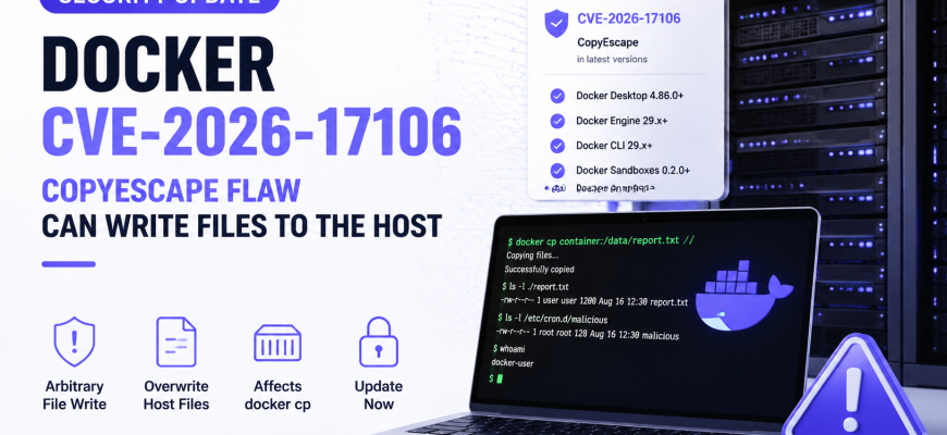CVE-2026-17106 Docker CopyEscape vulnerability