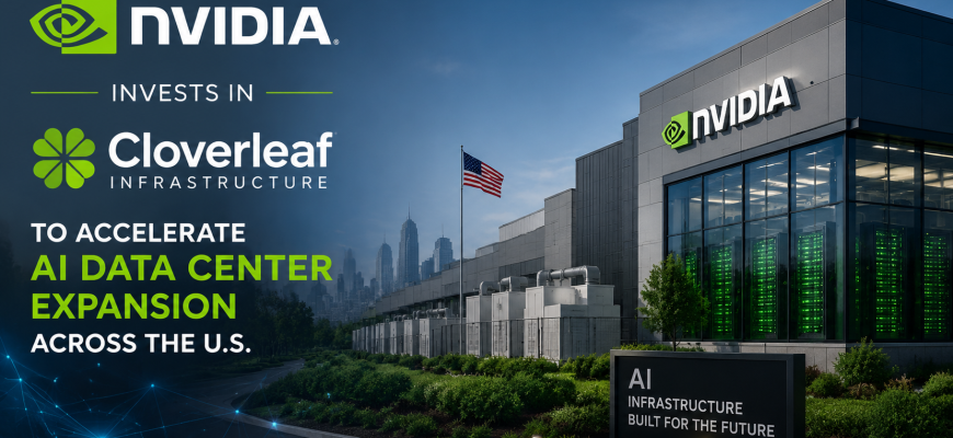 NVIDIA invests in Cloverleaf Infrastructure to expand AI data center capacity in the U.S.